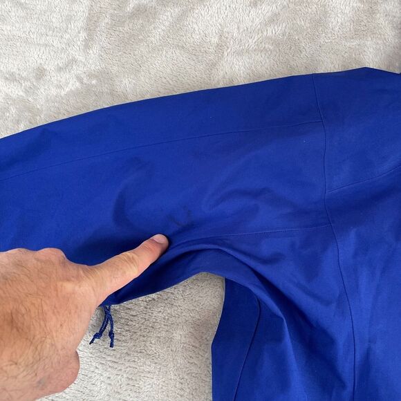 Patagonia Triolet G. Tex Jacket Women XXS Cobalt Blue DWR Full Zip NWT $449 - Picture 13 of 16